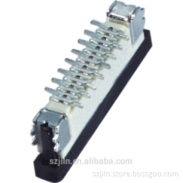 1.0mm dual Contacts SMT FPC Connector